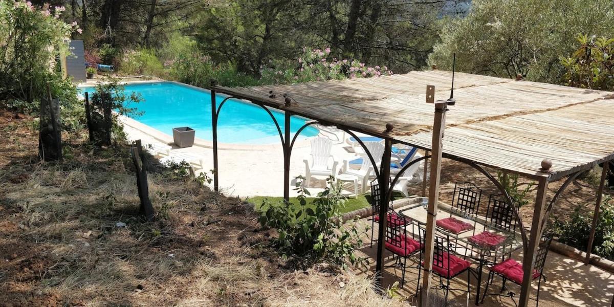 Villa Cigalons En Pleine Pinede Avec Piscine Chauffee De Mai A Septembre Auriol Εξωτερικό φωτογραφία